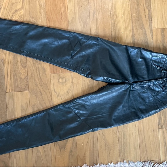 Leather pants (real) - Picture 3 of 3